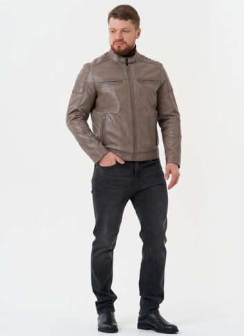 Кожаная "мото" куртка Кожаная "мото" куртка